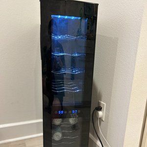 Like-New Haier 12-Bottle Dual Zone Wine Cellar